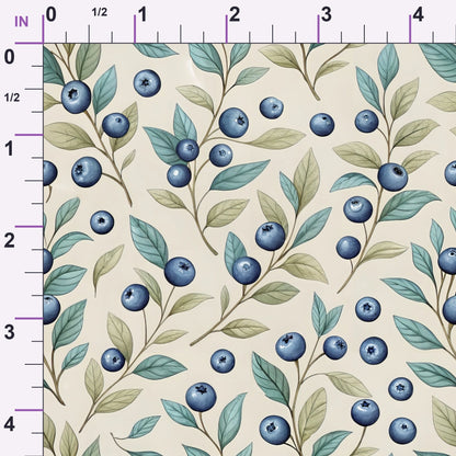 Huckleberry Harvest Pattern 12 Minky Fabric
