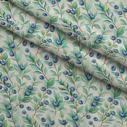 Huckleberry Harvest Pattern 2 Minky Fabric