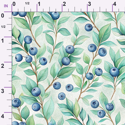 Huckleberry Harvest Pattern 2 Minky Fabric