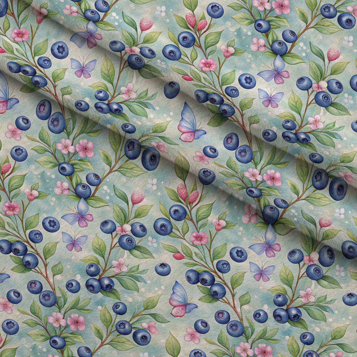Huckleberry Harvest Pattern 3 Minky Fabric