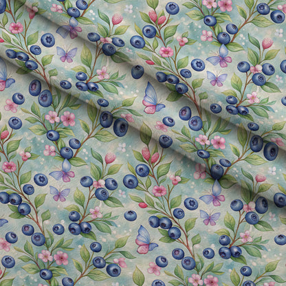 Huckleberry Harvest Pattern 3 Minky Fabric