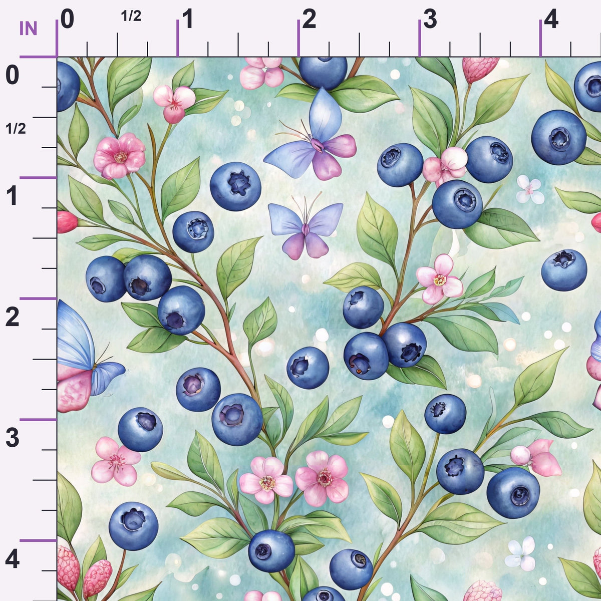Huckleberry Harvest Pattern 3 Minky Fabric