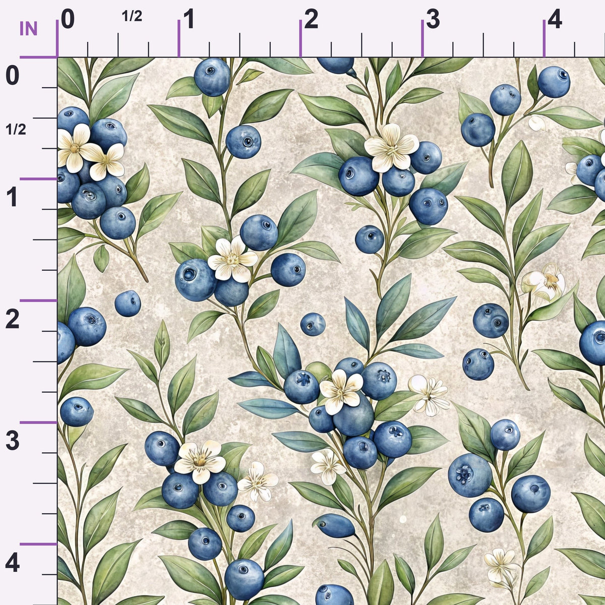 Huckleberry Harvest Pattern 6 Minky Fabric