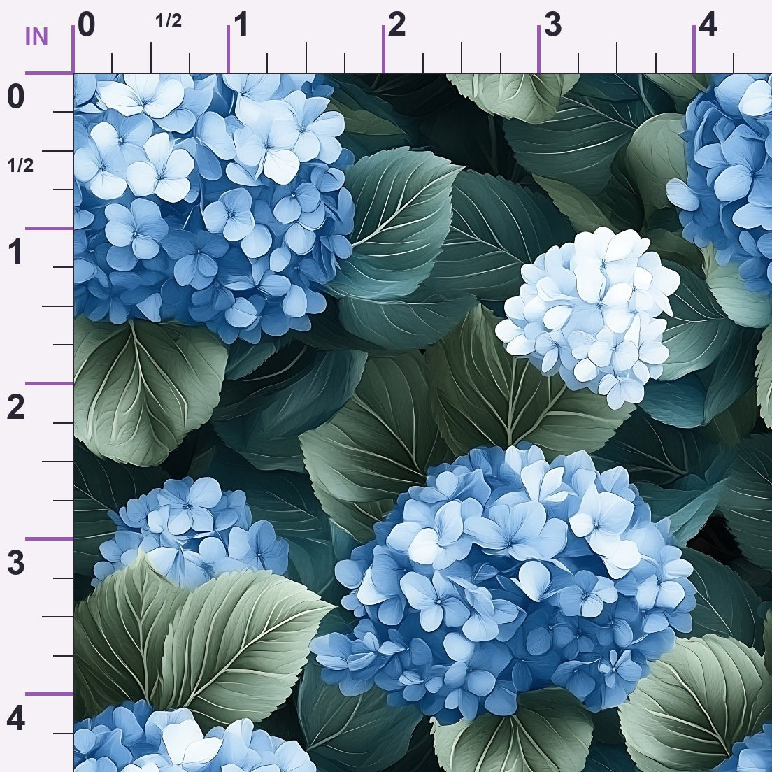 Hydrangea Haven Pattern 10 Minky Fabric