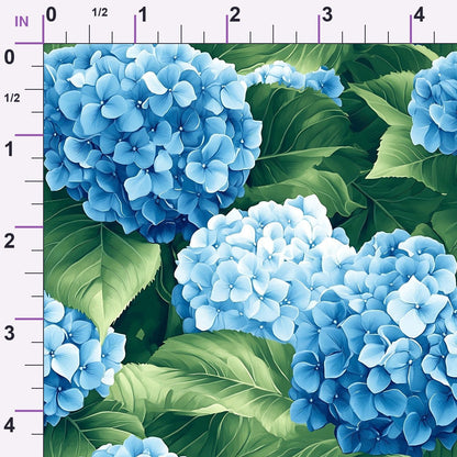 Hydrangea Haven Pattern 12 Minky Fabric
