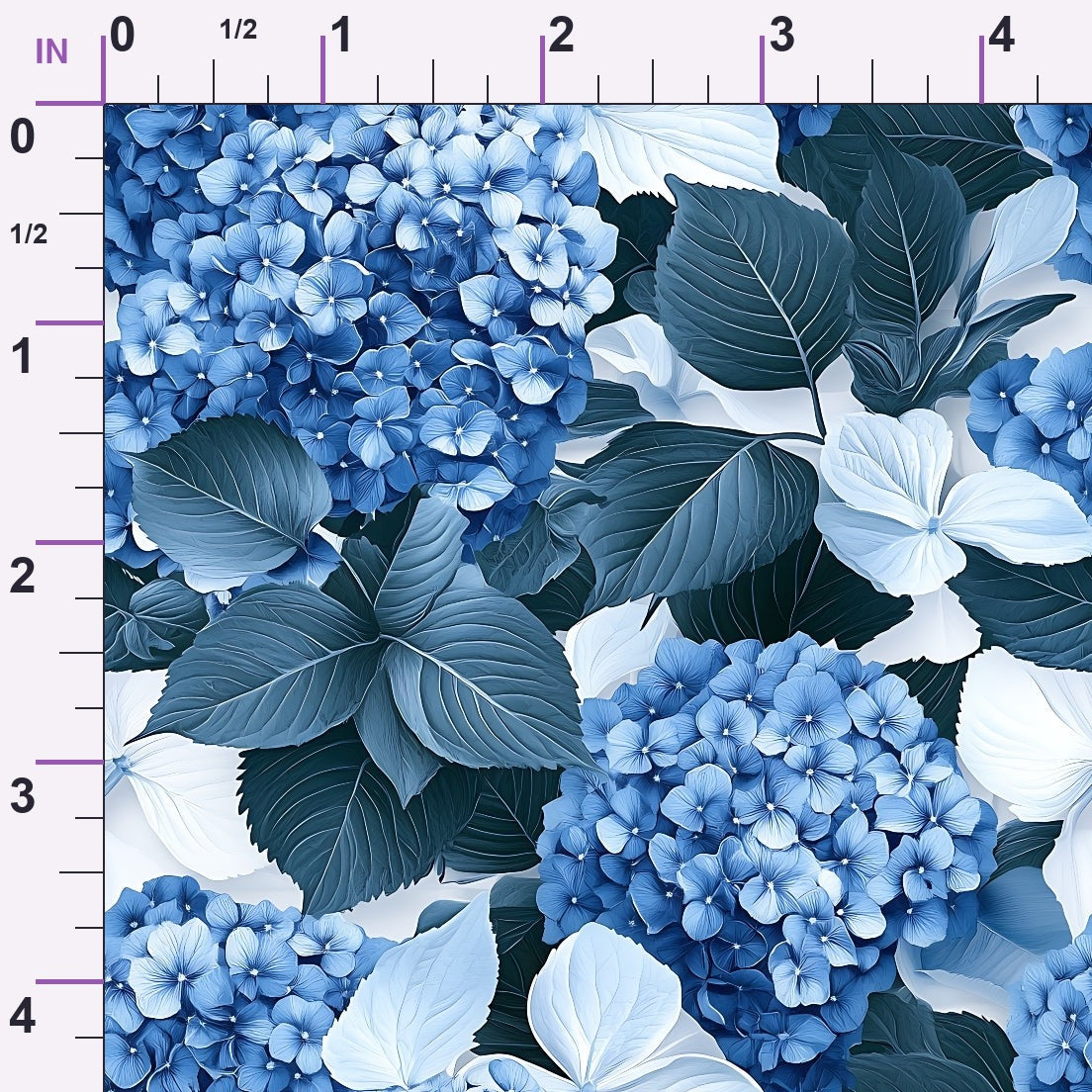 Hydrangea Haven Pattern 14 Minky Fabric