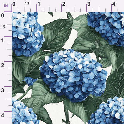 Hydrangea Haven Pattern 15 Minky Fabric