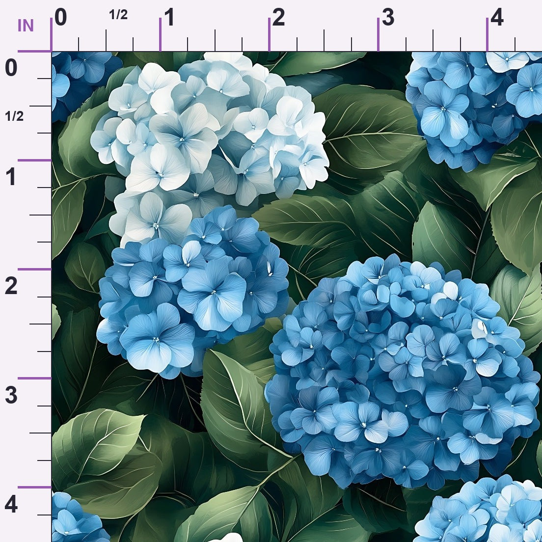 Hydrangea Haven Pattern 16 Minky Fabric