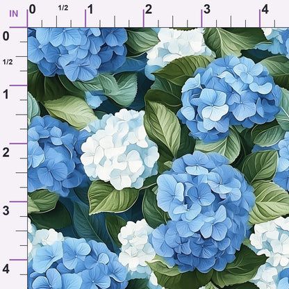 Hydrangea Haven Pattern 4 Minky Fabric