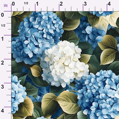 Hydrangea Haven Pattern 7 Minky Fabric