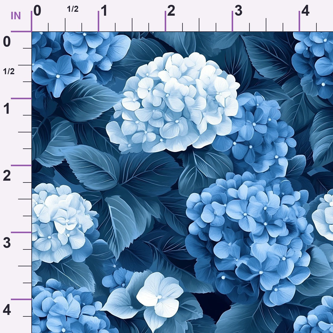 Hydrangea Haven Pattern 9 Minky Fabric