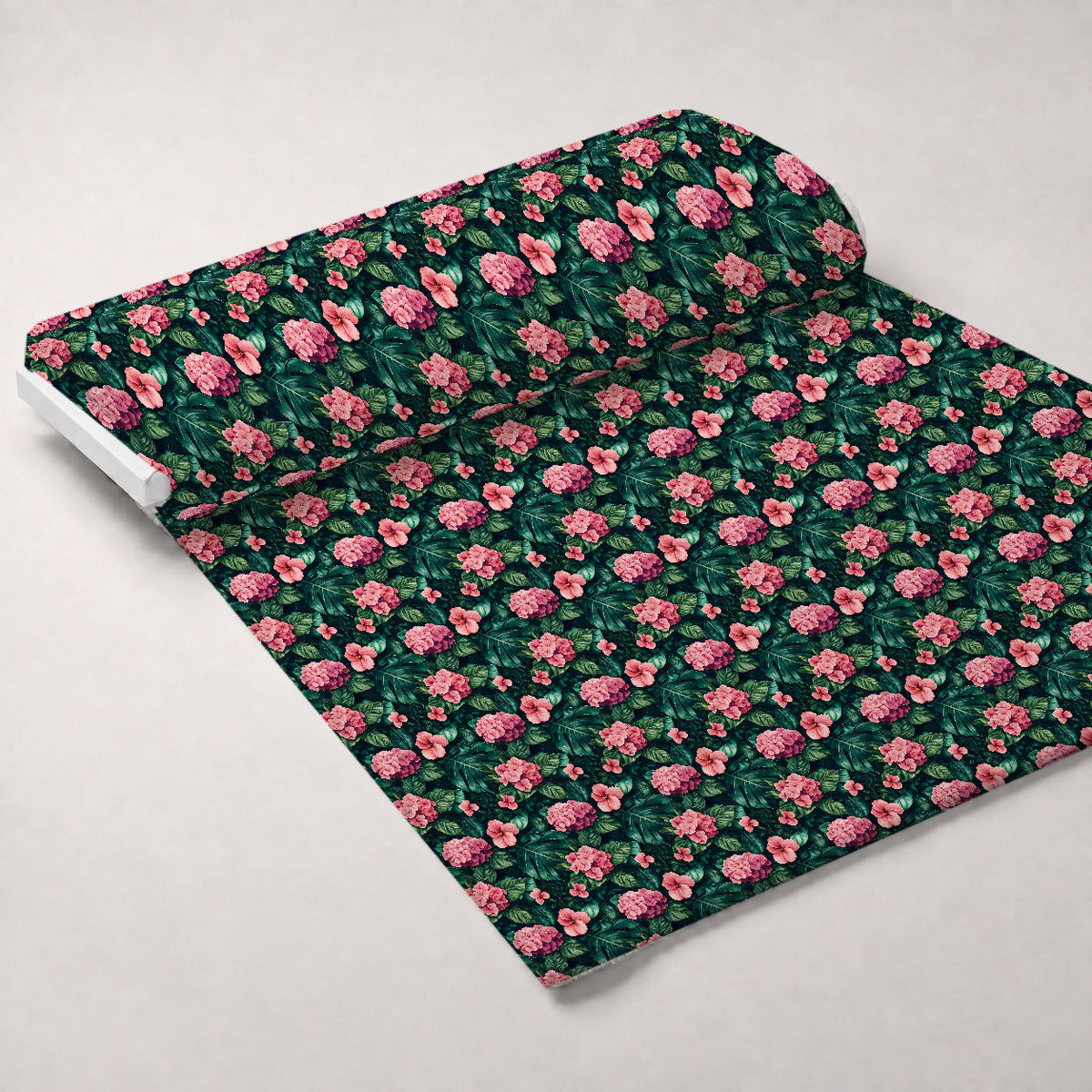 Hydrangea Jungle Pattern 13 Minky Fabric