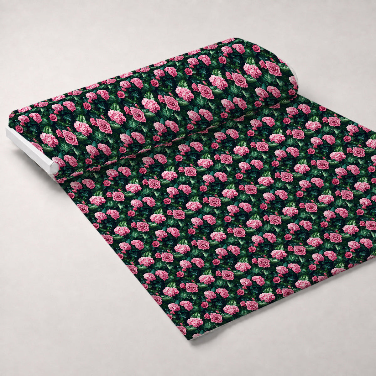 Hydrangea Jungle Pattern 14 Minky Fabric