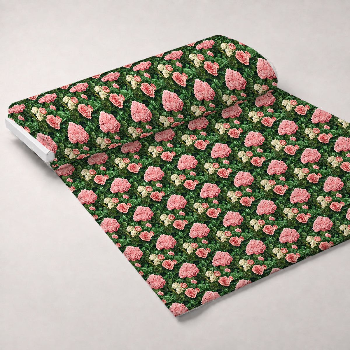 Hydrangea Jungle Pattern 8 Minky Fabric