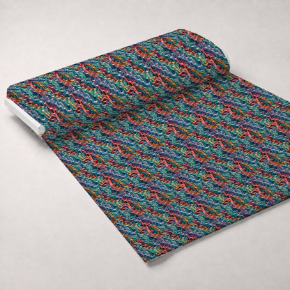 Impossible Labyrinth Pattern 3 Minky Fabric