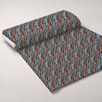 Impossible Labyrinth Pattern 6 Minky Fabric