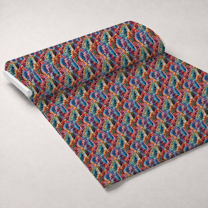 Impossible Labyrinth Pattern 8 Minky Fabric