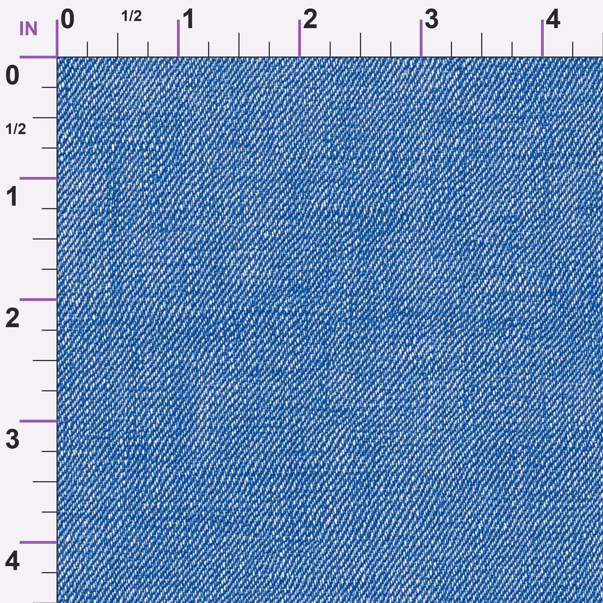 Indigo Twill Pattern 10 Minky Fabric