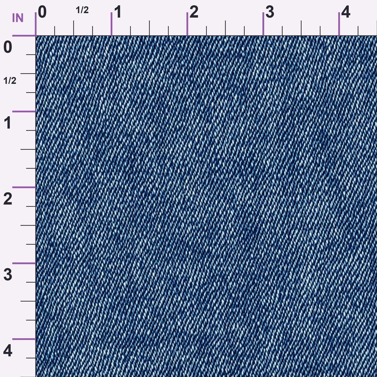 Indigo Twill Pattern 11 Minky Fabric