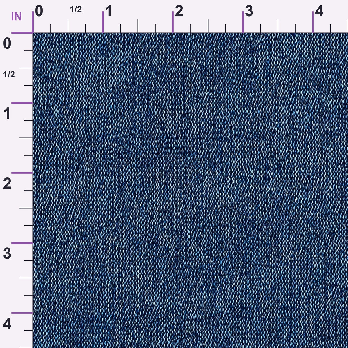 Indigo Twill Pattern 13 Minky Fabric