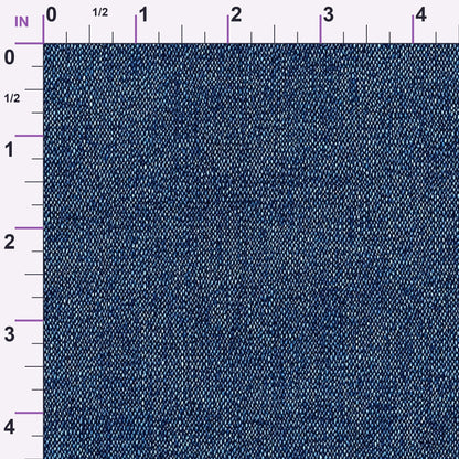 Indigo Twill Pattern 13 Minky Fabric