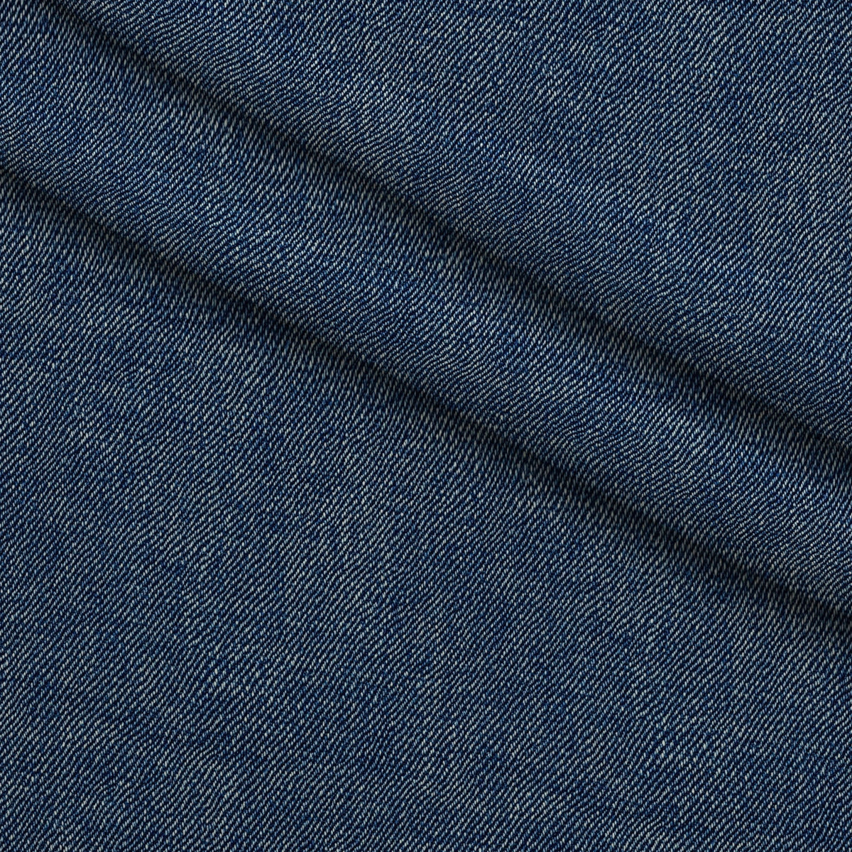 Indigo Twill Pattern 14 Minky Fabric