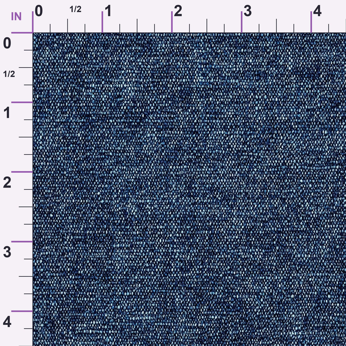 Indigo Twill Pattern 16 Minky Fabric