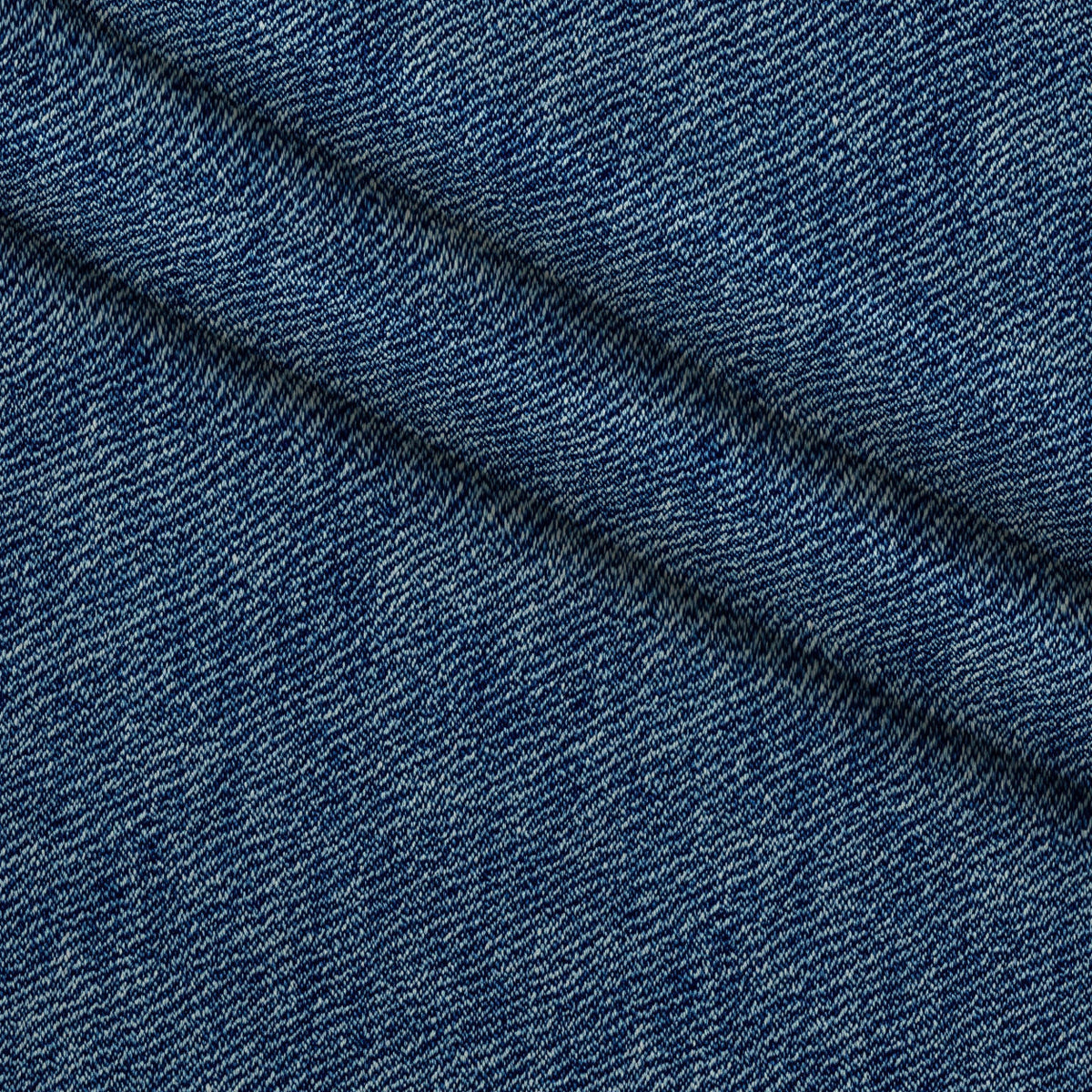 Indigo Twill Pattern 17 Minky Fabric