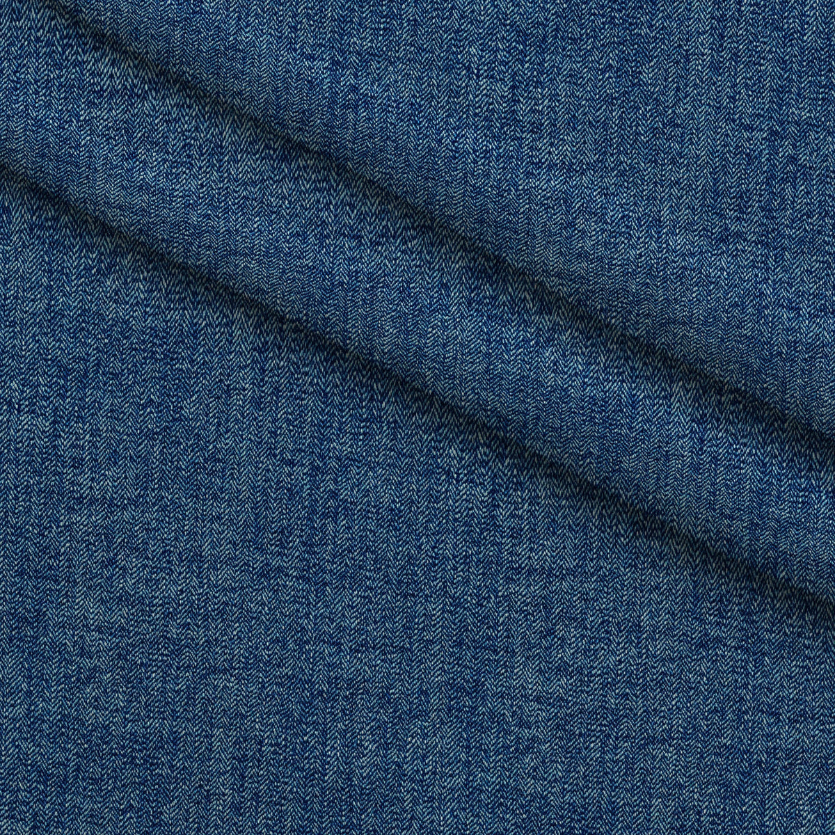 Indigo Twill Pattern 19 Minky Fabric