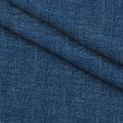 Indigo Twill Pattern 19 Minky Fabric