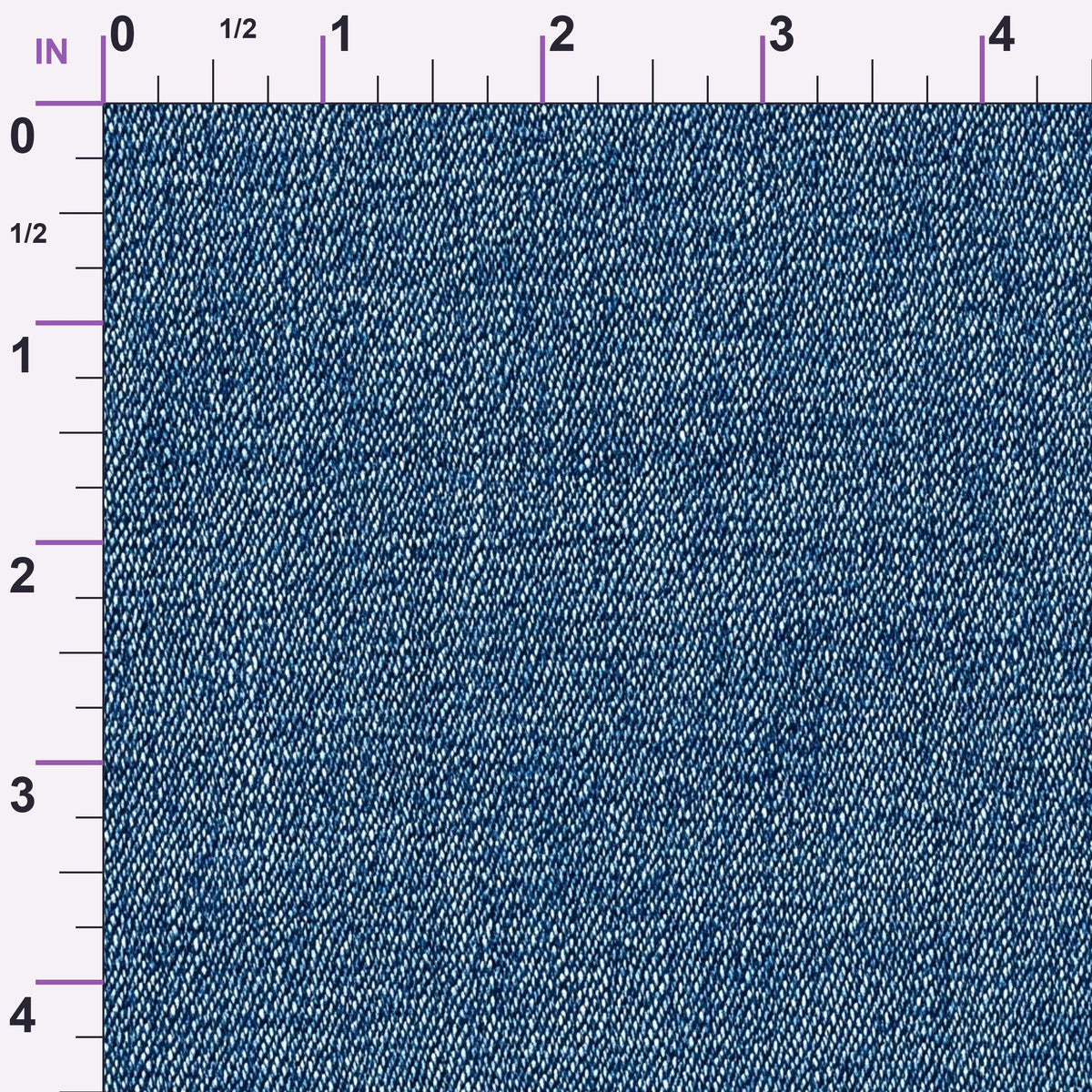 Indigo Twill Pattern 20 Minky Fabric
