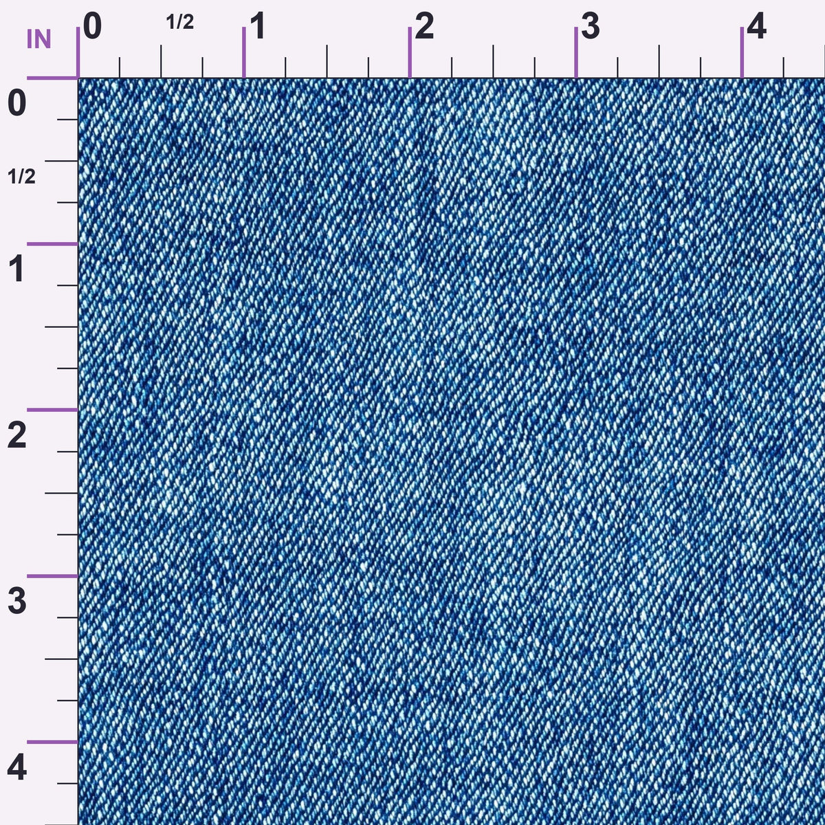 Indigo Twill Pattern 21 Minky Fabric