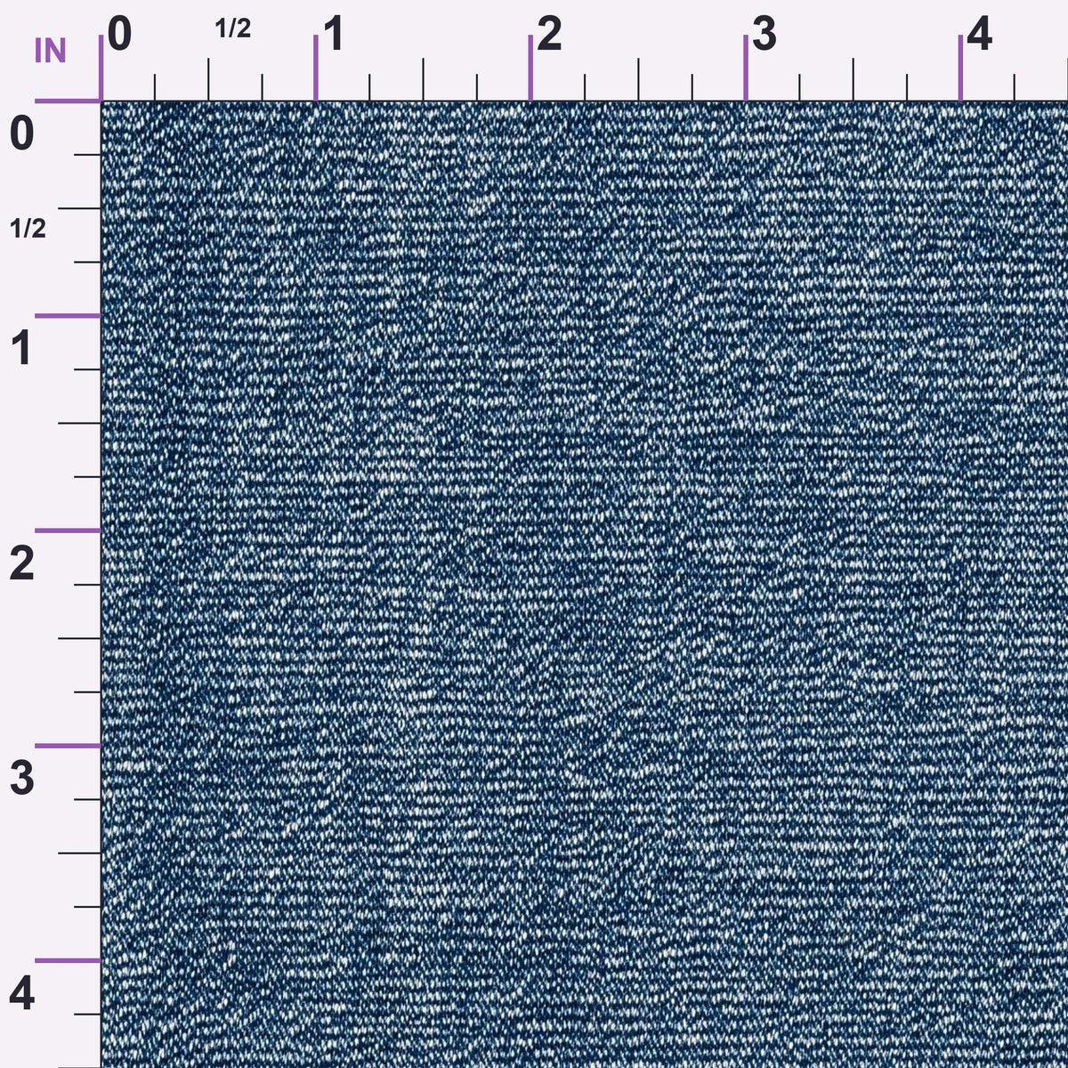 Indigo Twill Pattern 22 Minky Fabric