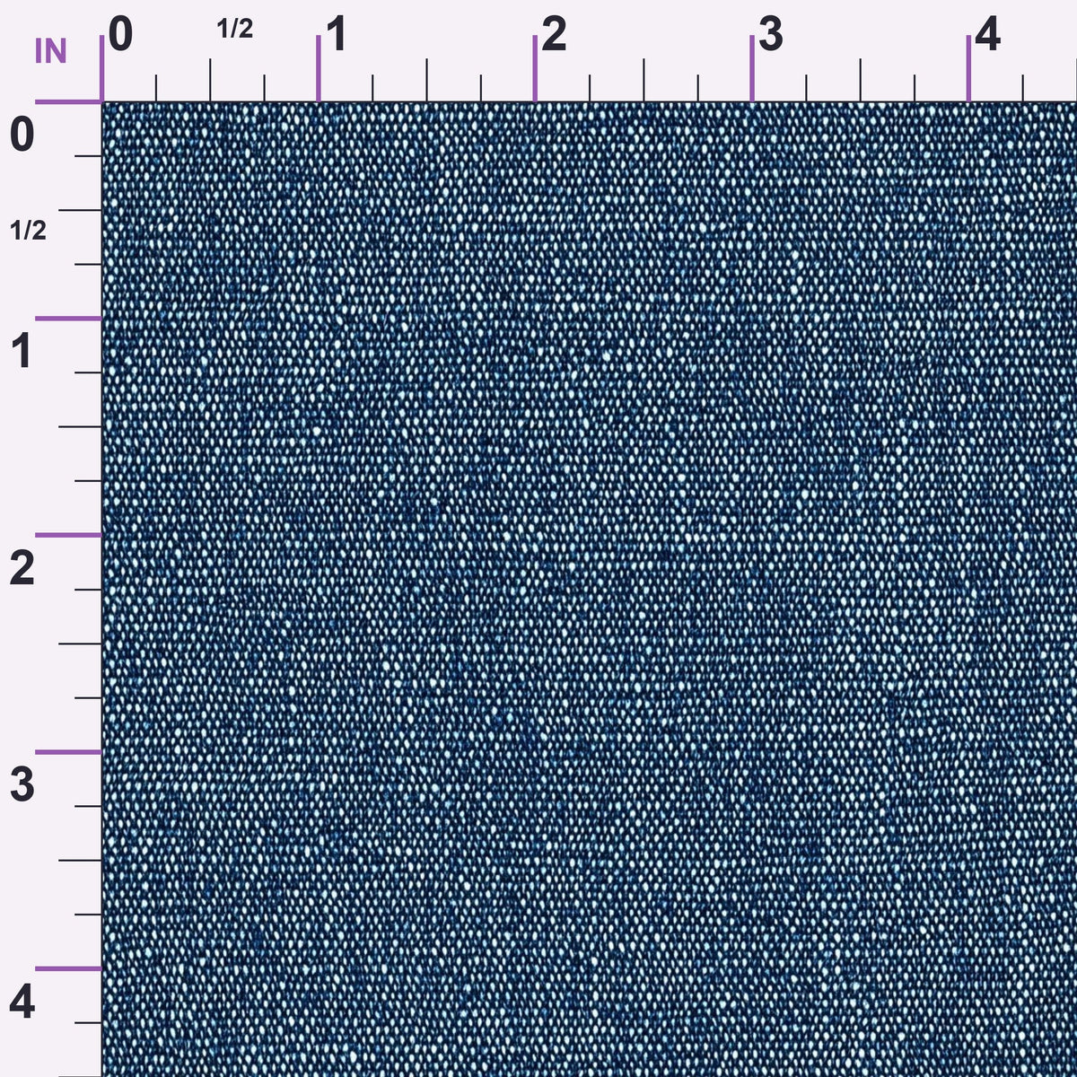 Indigo Twill Pattern 3 Minky Fabric