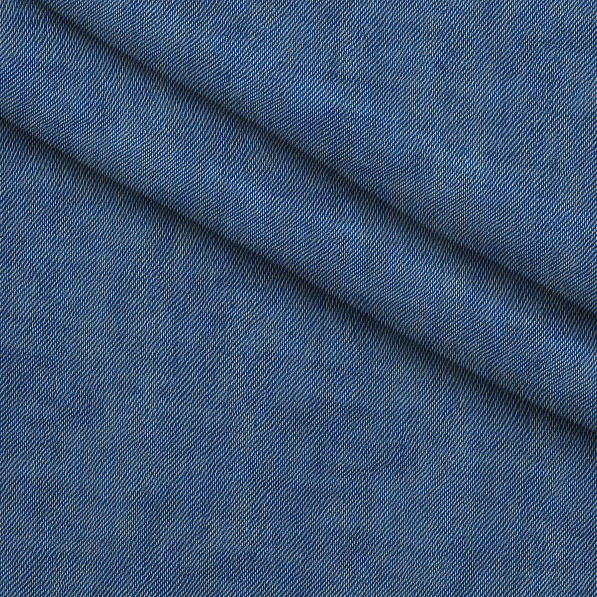 Indigo Twill Pattern 5 Minky Fabric