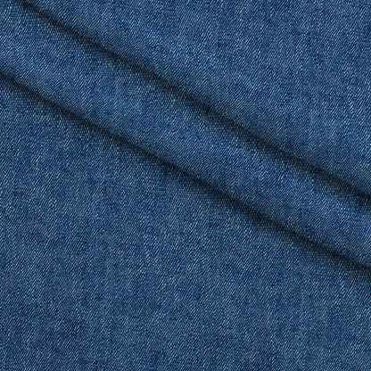 Indigo Twill Pattern 8 Minky Fabric