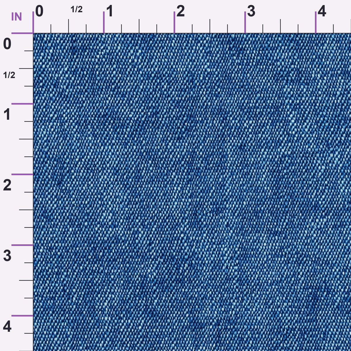 Indigo Twill Pattern 8 Minky Fabric