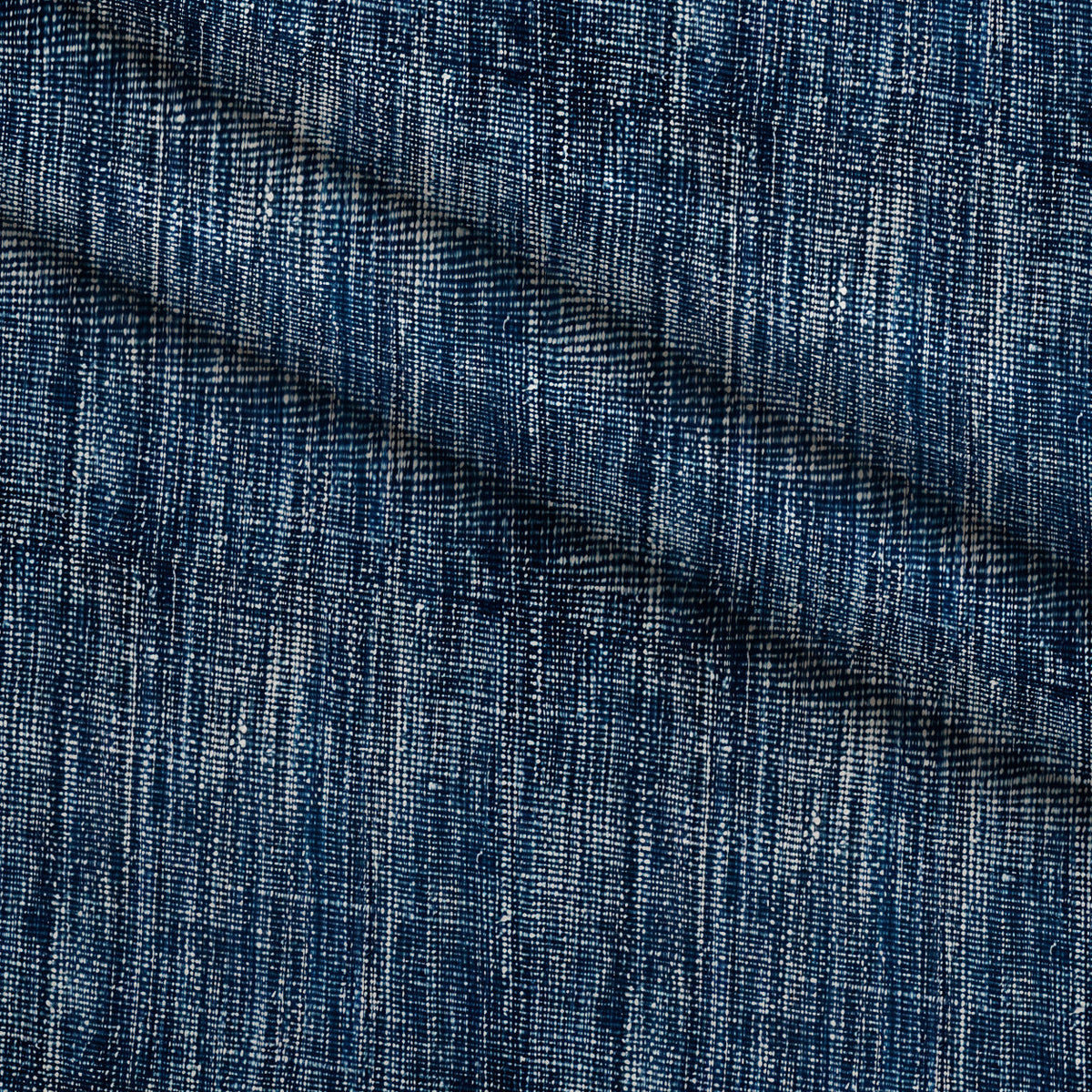 Indigo Weave Pattern 1 Minky Fabric