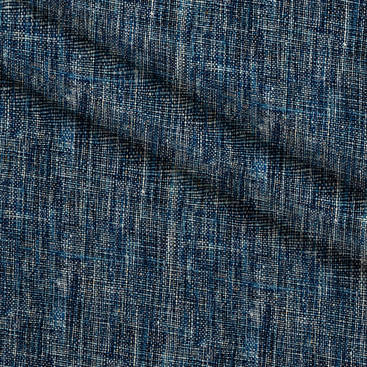 Indigo Weave Pattern 10 Minky Fabric