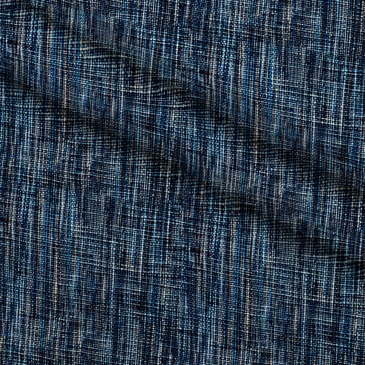 Indigo Weave Pattern 14 Minky Fabric