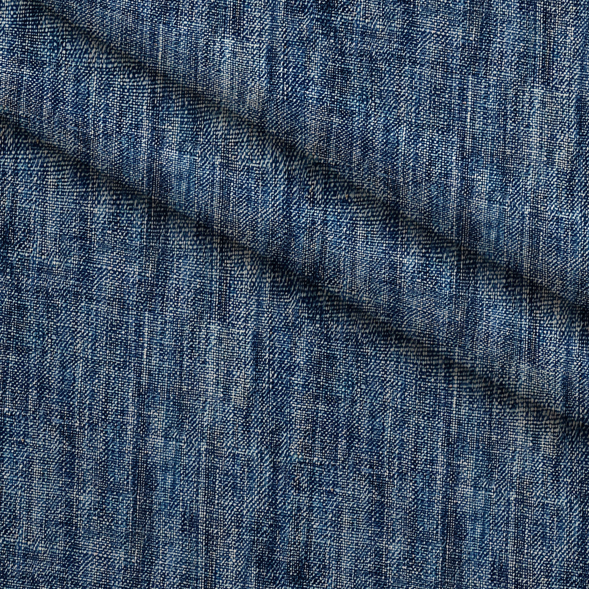 Indigo Weave Pattern 15 Minky Fabric