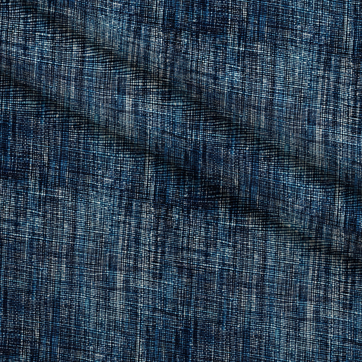 Indigo Weave Pattern 3 Minky Fabric