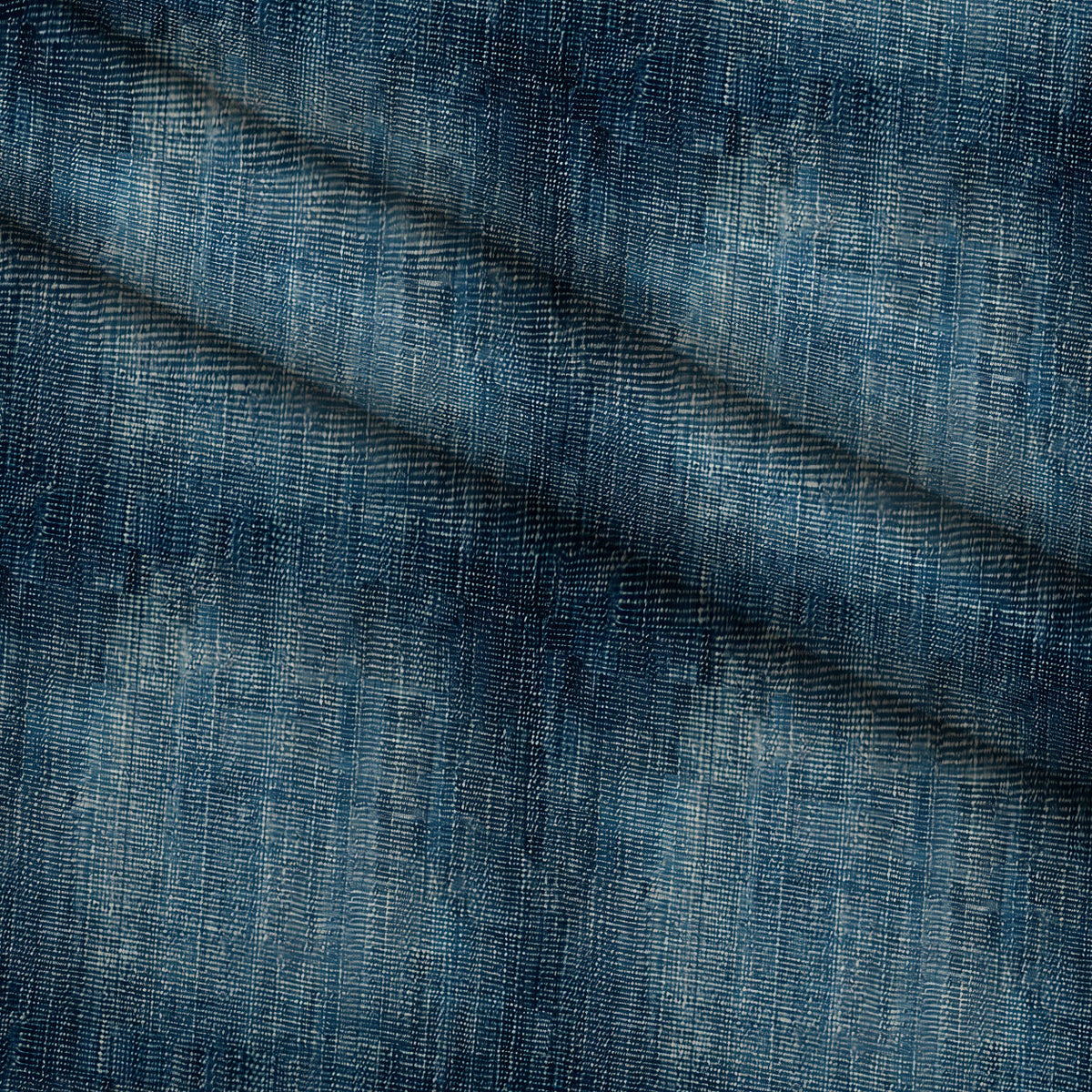 Indigo Weave Pattern 4 Minky Fabric