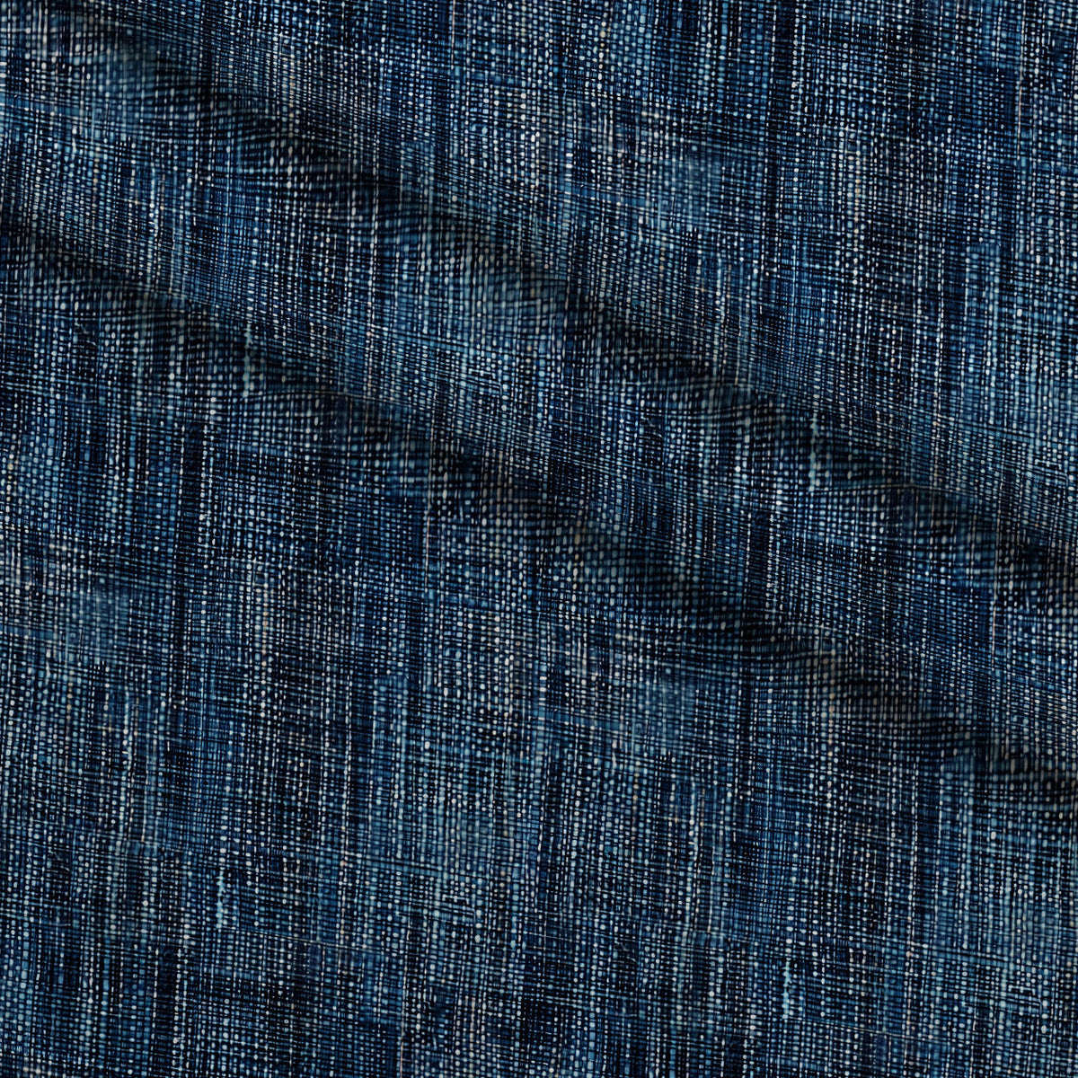 Indigo Weave Pattern 5 Minky Fabric