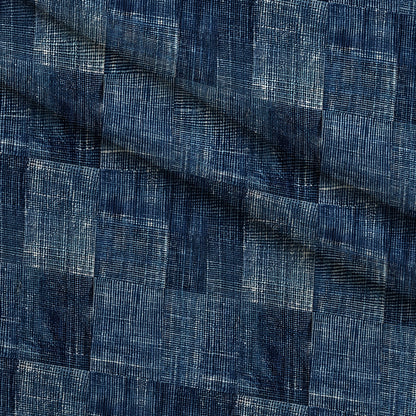 Indigo Weave Pattern 6 Minky Fabric