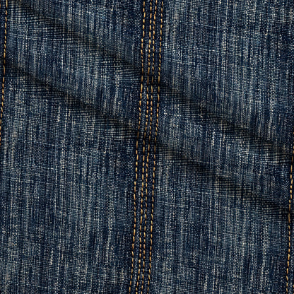 Indigo Weave Pattern 7 Minky Fabric