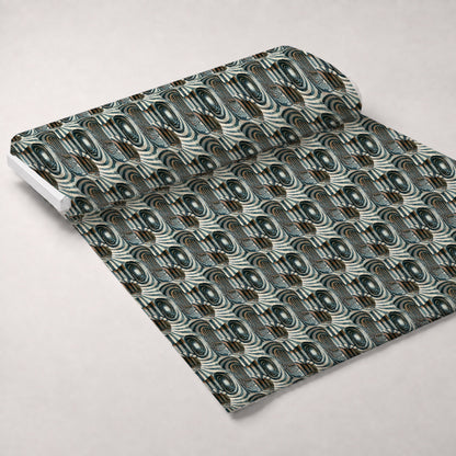 Infinite Corridors Pattern 9 Minky Fabric