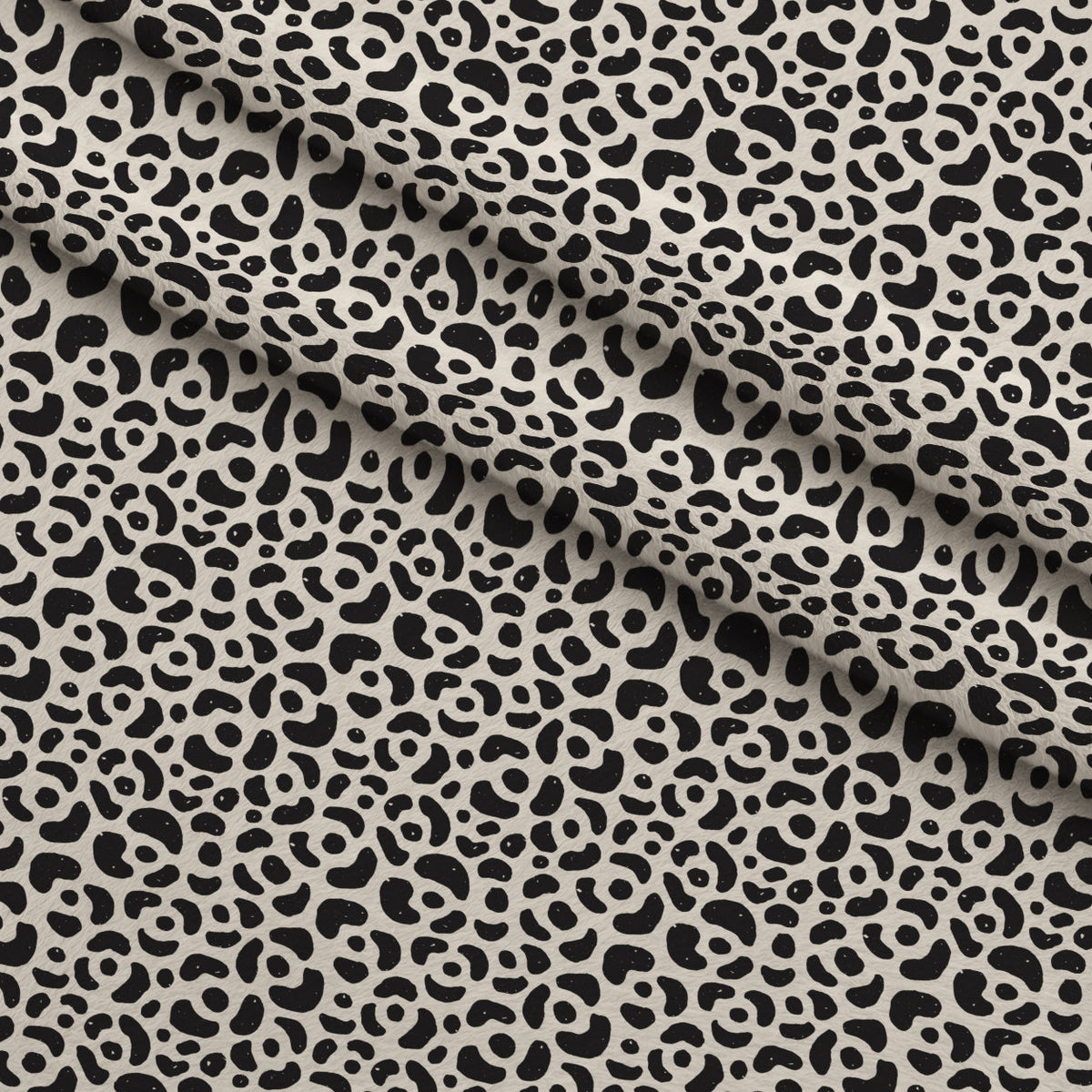 Ink Block Print Pattern 13 Minky Fabric