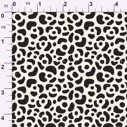 Ink Block Print Pattern 13 Minky Fabric