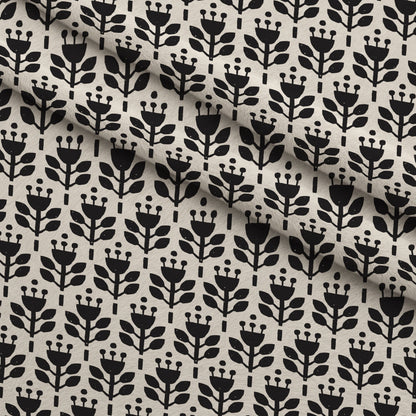 Ink Block Print Pattern 14 Minky Fabric